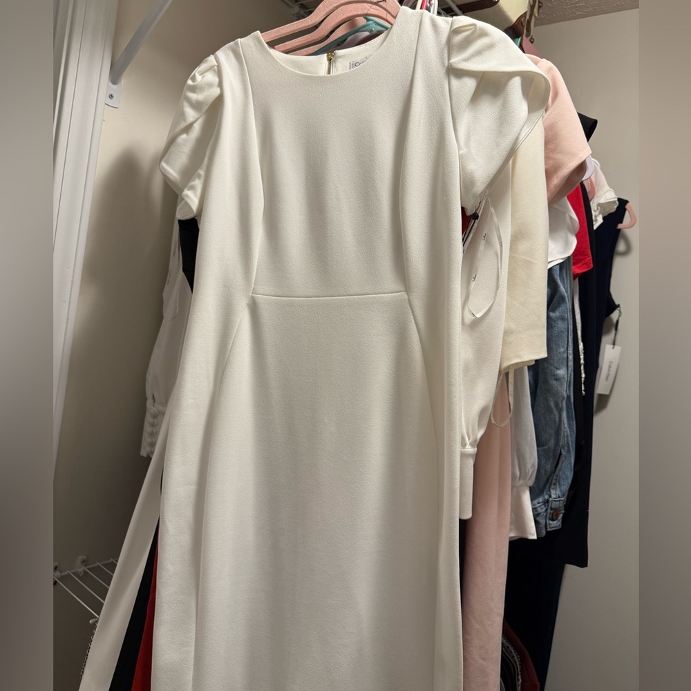 Calvin Klein White Dress